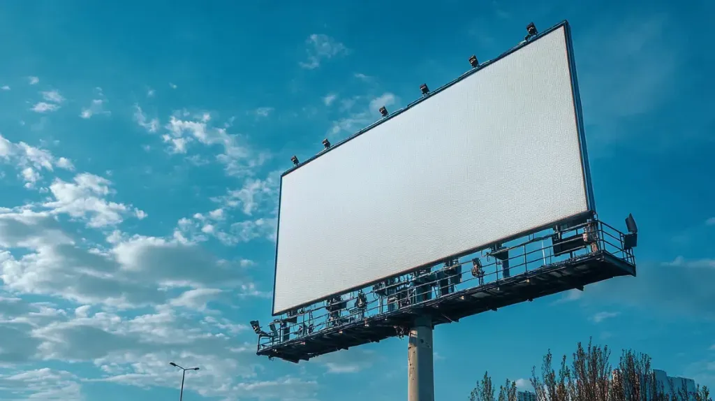 Reklama LED na telebimach