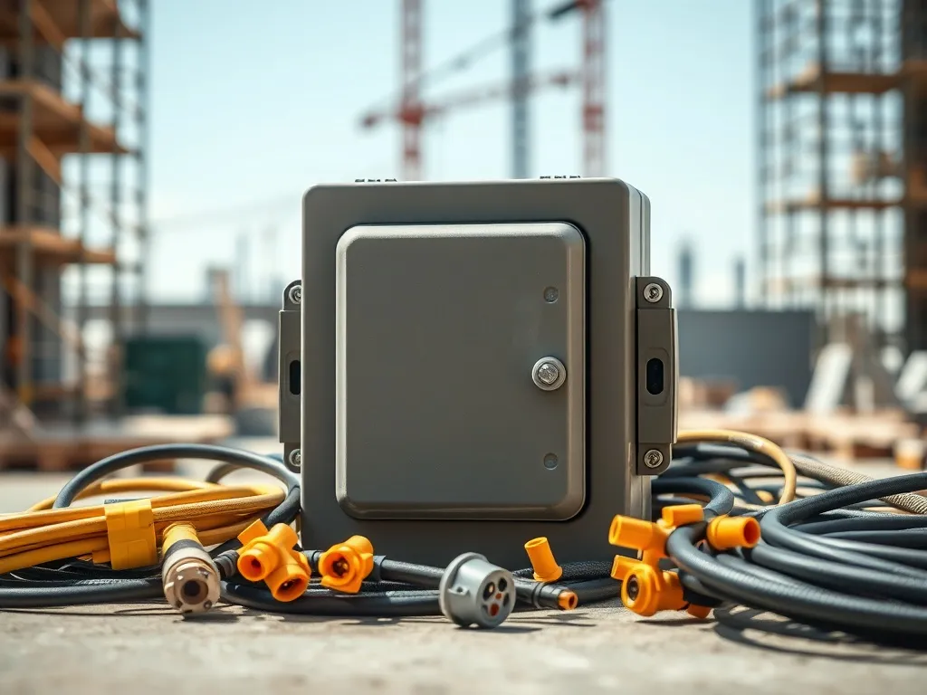 Jak bezpiecznie zasilić plac i jaka rozdzielnica budowlana?